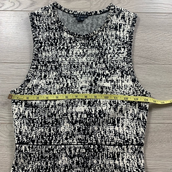Theory Alancy C Tweedscape Knit Skater Sleeveless Dress - Picture 10 of 12